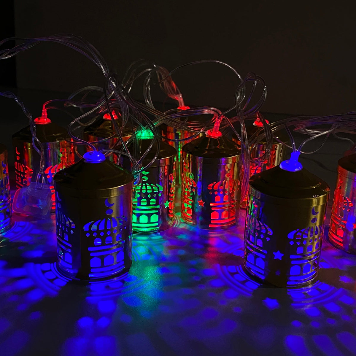 Led Light Lantern Ramadan Decoration-Rmd69- زينة رمضان ضوئية
