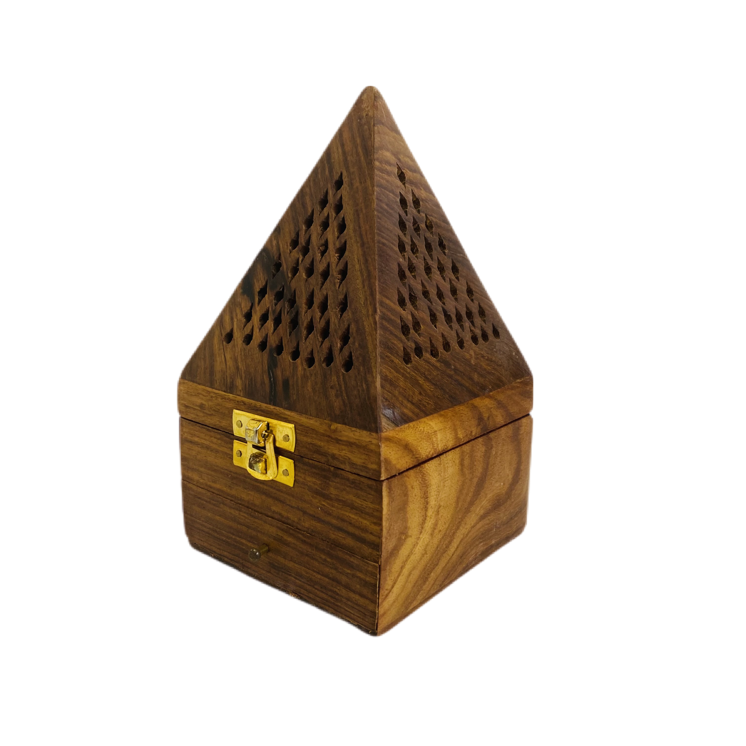 Handmade Wooden Mabkharah -Incense Burner-