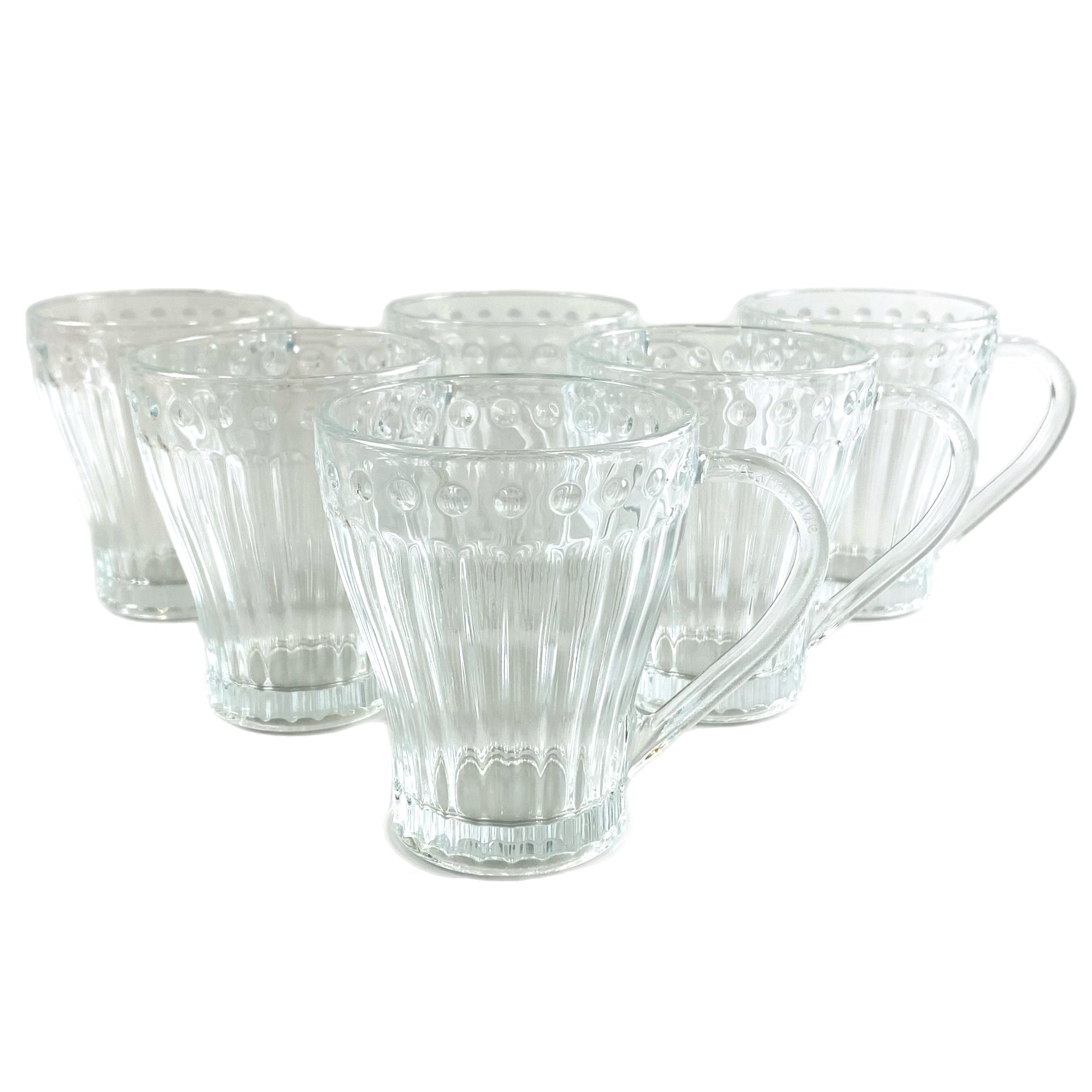 Tea Glass Cups - Set of 6 pcs