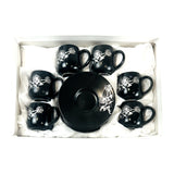 Turkish Coffee Cups Set 12 pcs - K4