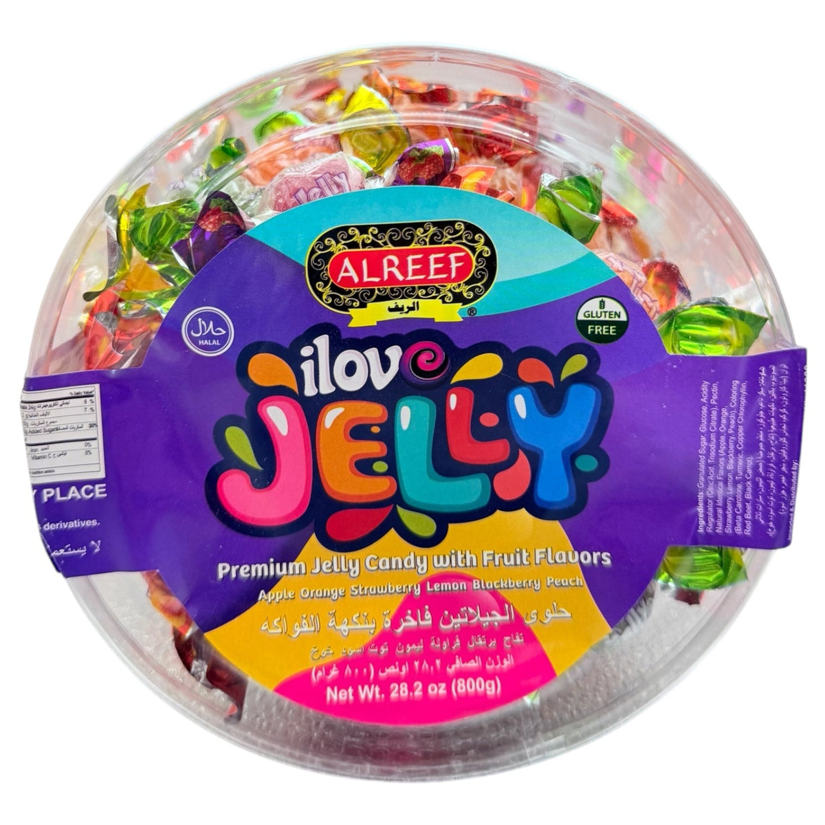 Alreef - Jelly Candy With Fruit Flavors 800g