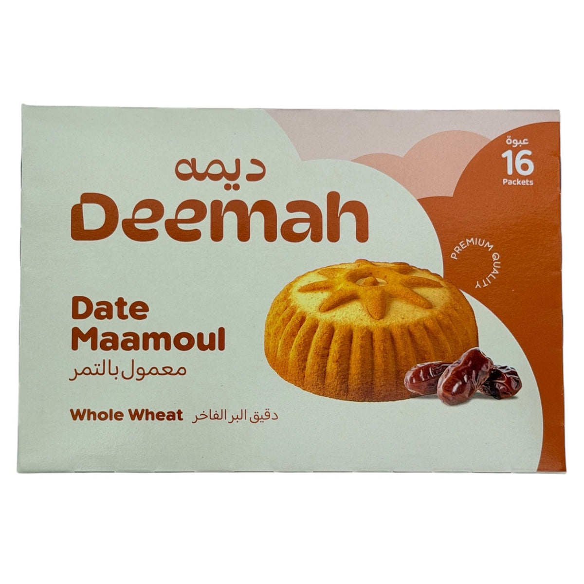 Deemah - Whole Wheat Date Maamoul 16pkt