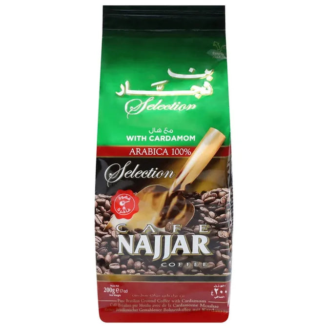 CAFE NAJJAR, COFFEE WITH CAEDAMOM 200G