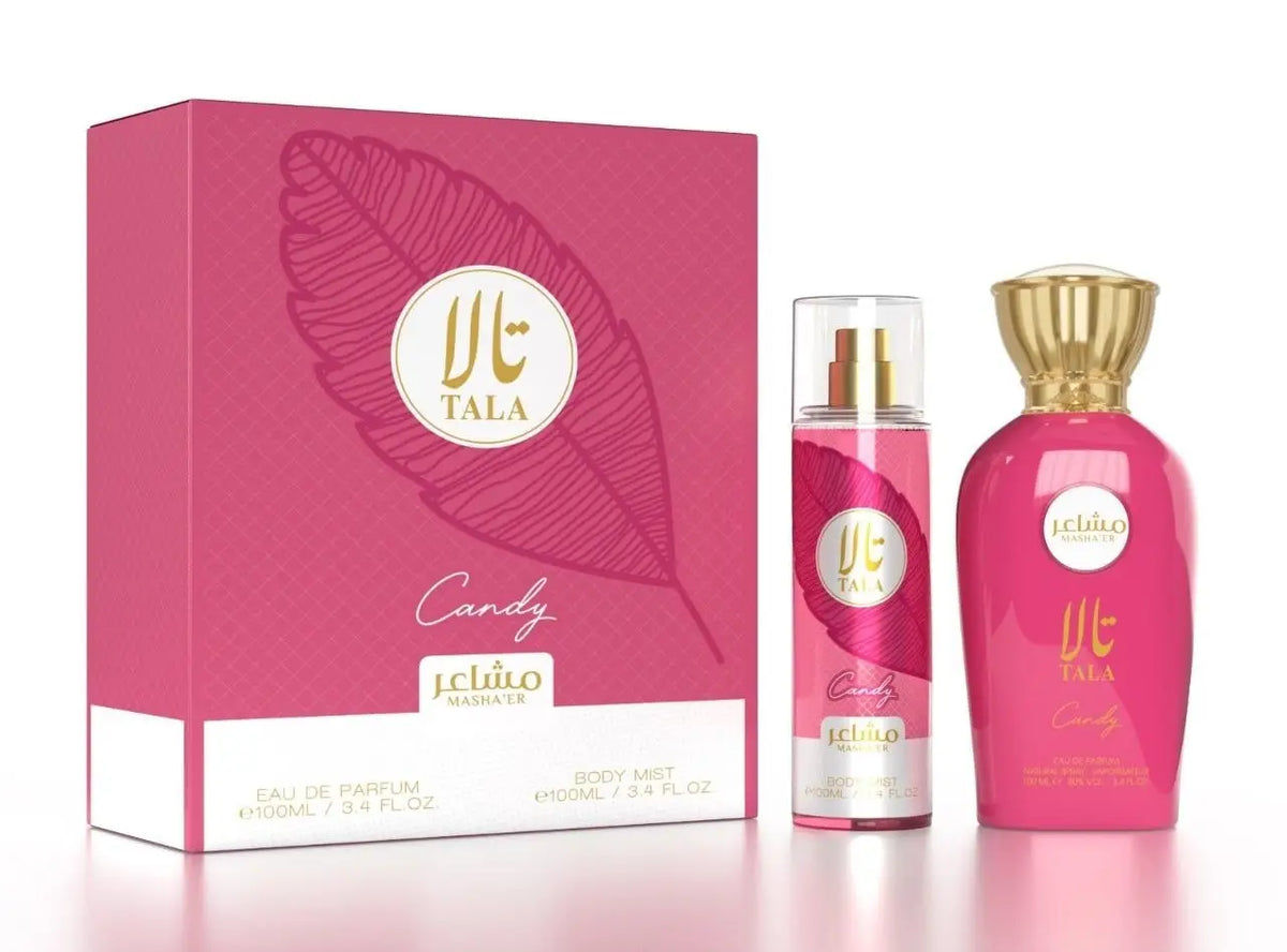 MASHAER , TALA , CANDY, EAU DE PARFUM 100ML , BODY MIST 100ML