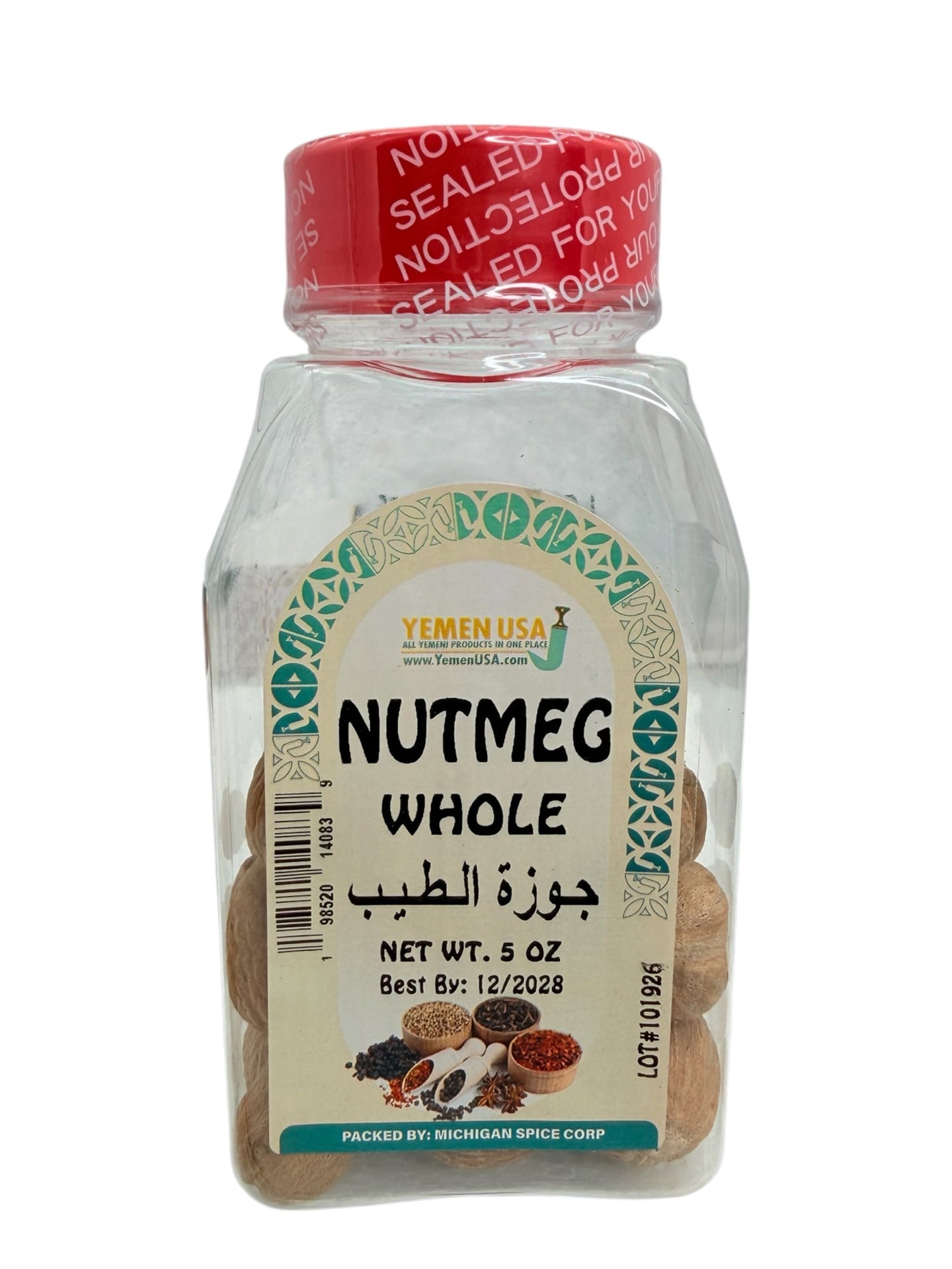 YEMEN USA - Nutmeg Whole 5oz
