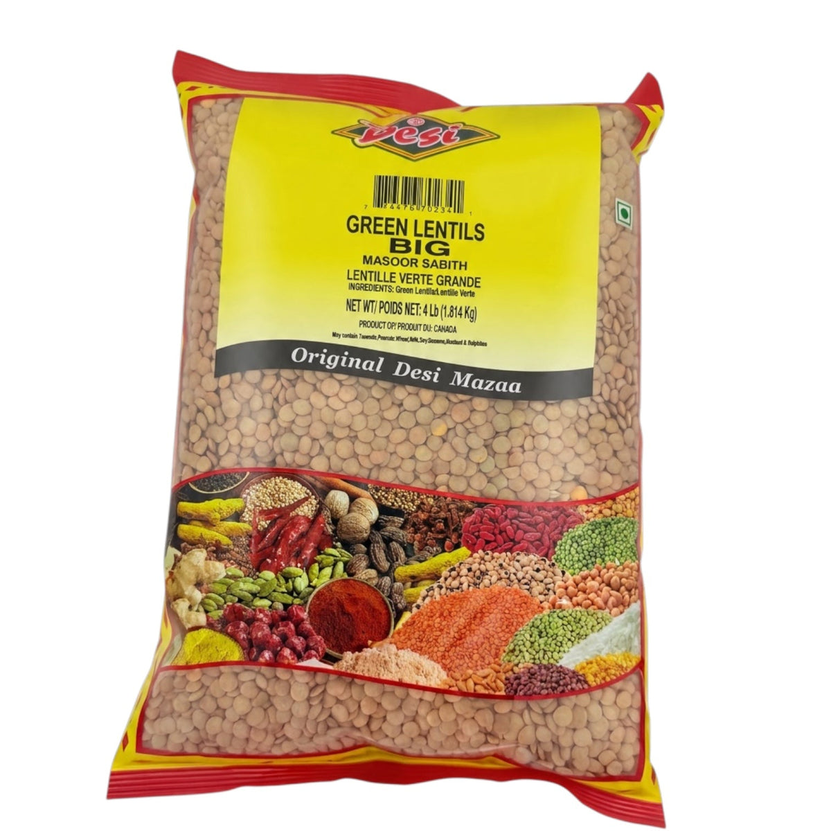 Desi - Green Lentils