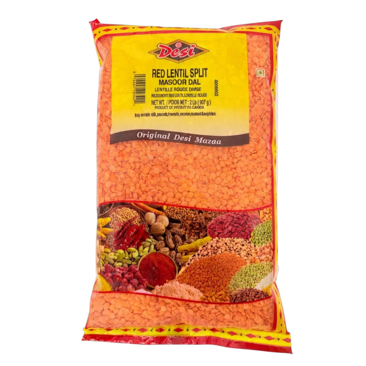 Desi - Red Lentils Spilt