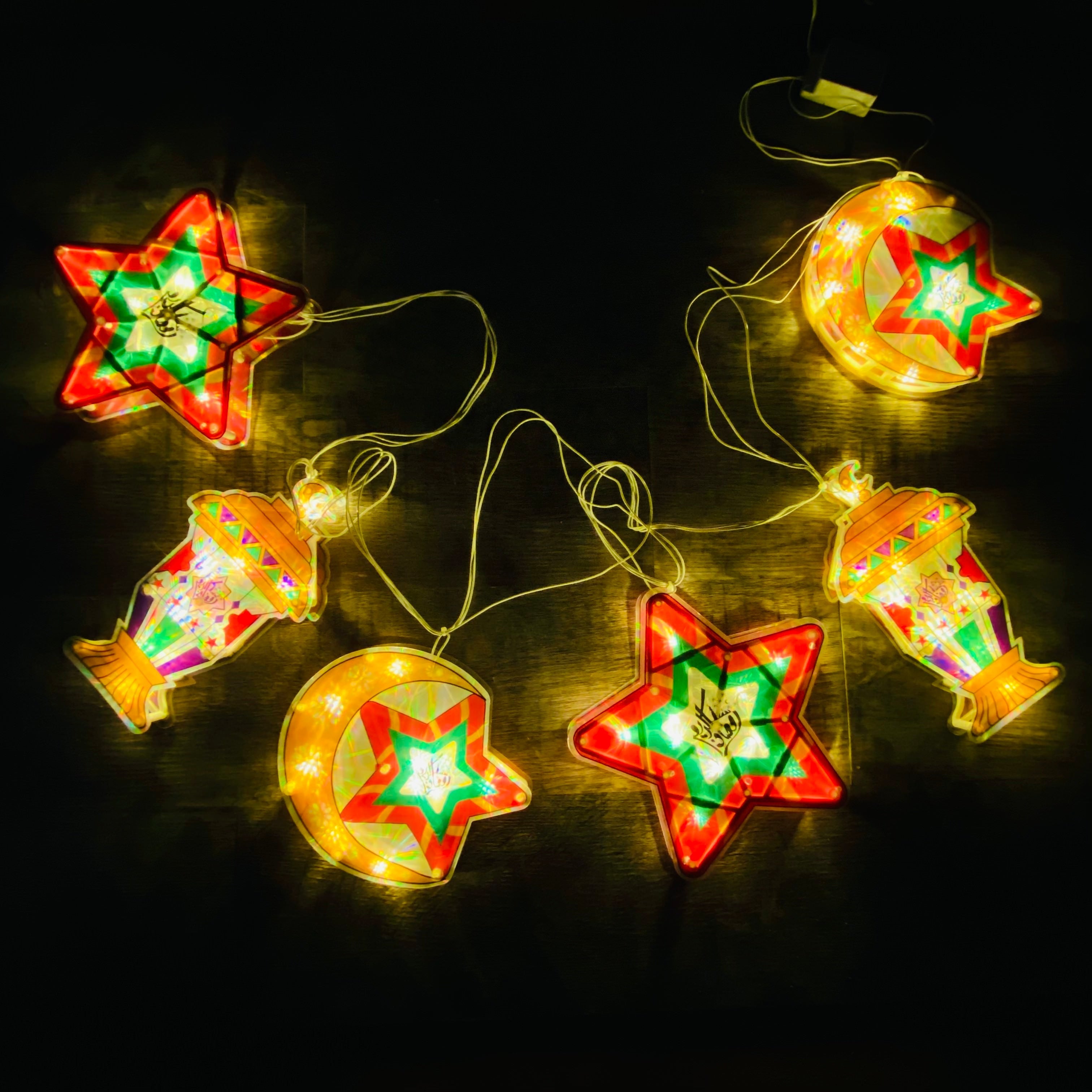 Led Light Lantern Ramadan Decoration-