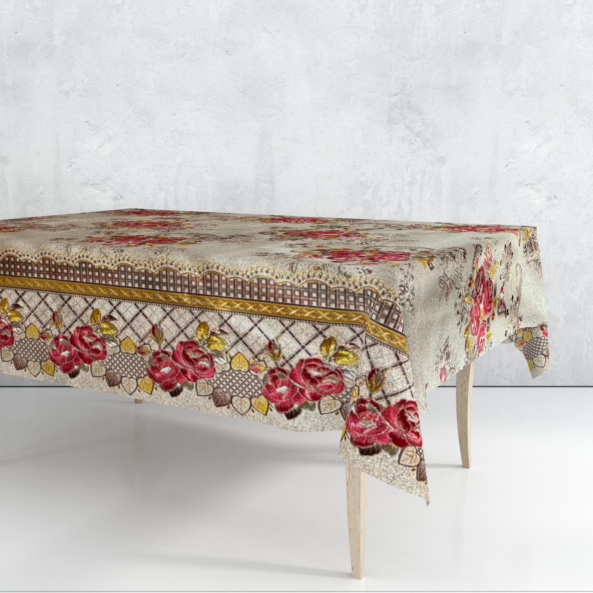 Vinyl Washable Table Cover TC01- سفرة فاينل قابل للغسل