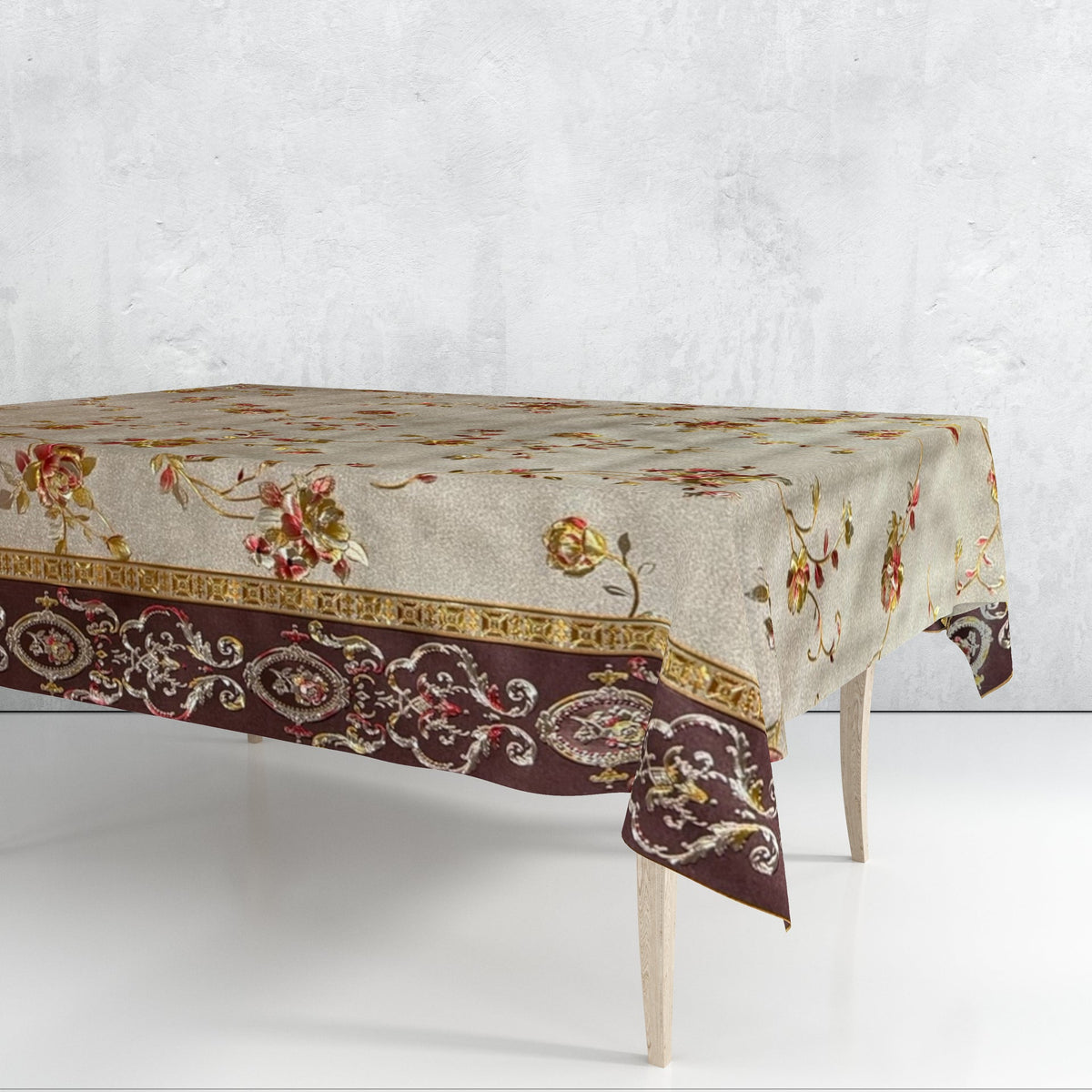 Vinyl Washable Table Cover TC03- سفرة فاينل قابل للغسل