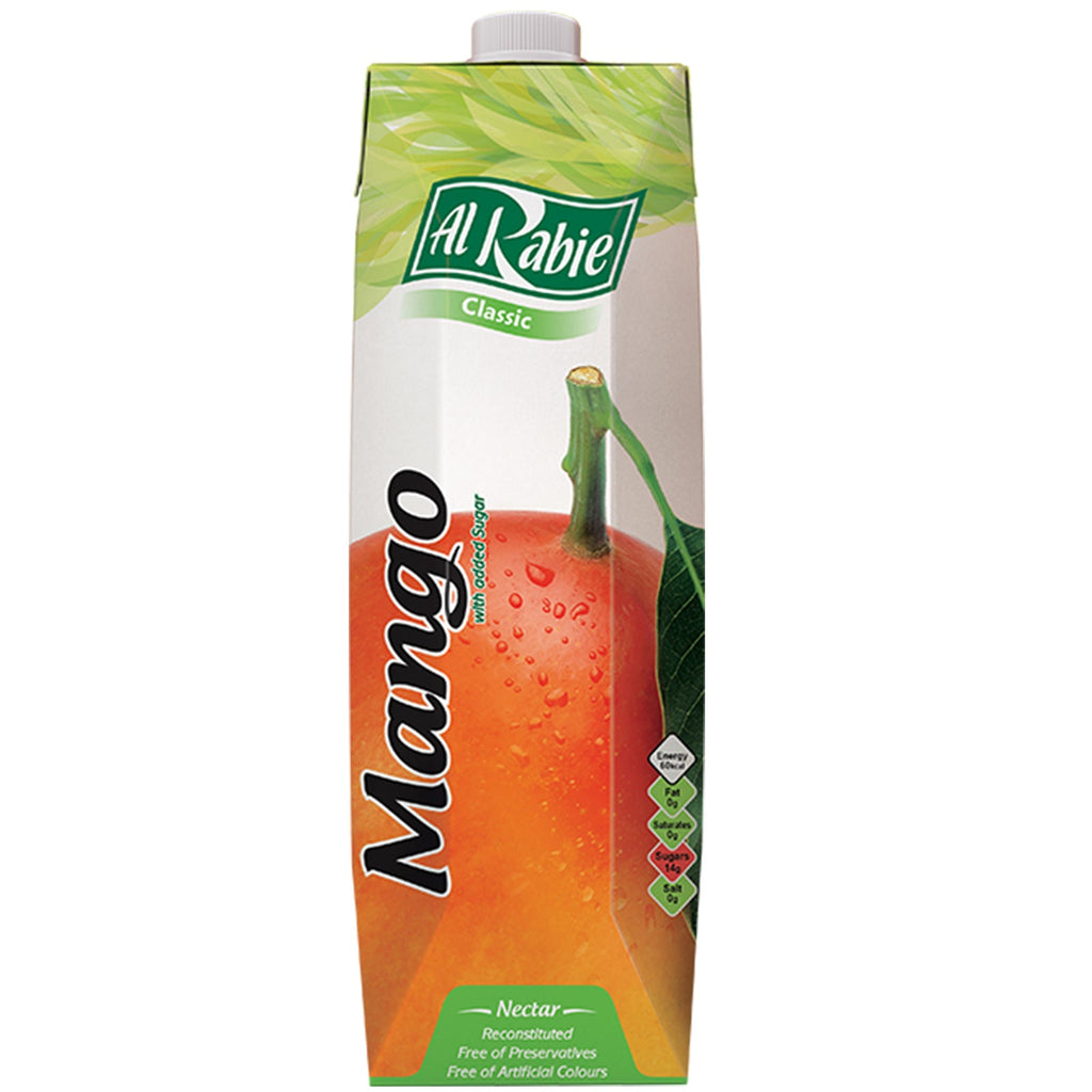 Alrabie Mango Juice 1Liter - Grocery