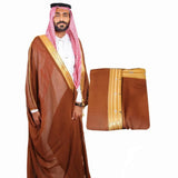 Traditional Bisht (Brown)