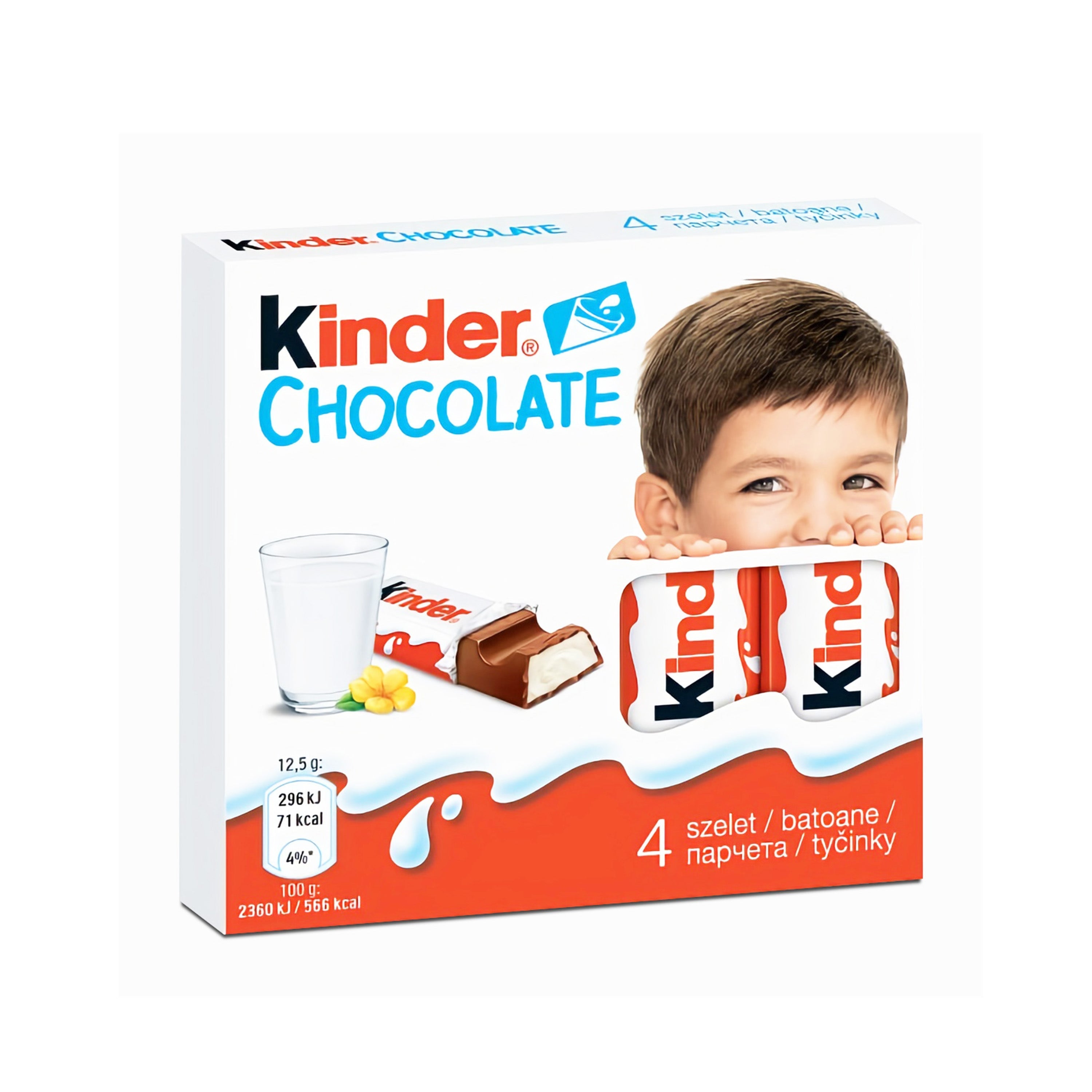 Kinder Chocolate 4Pc - Grocery