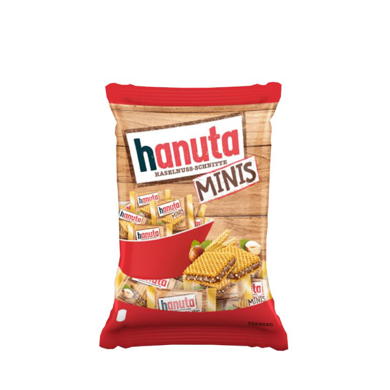 Hanuta Hazelnut Wafer Minis - ويفر هانوتا بالبندق