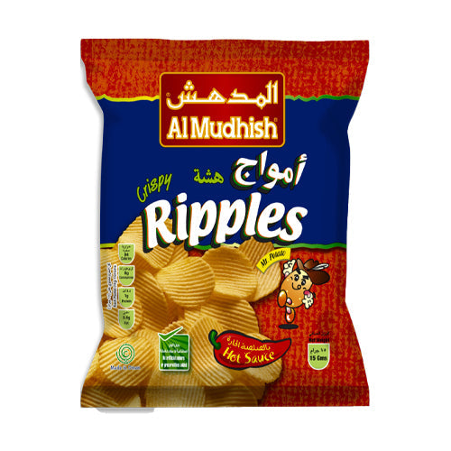 Almudhish potato chips - Hot sauce بطاطس المدهش - بالصلصة الحارة ...