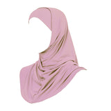 2 pc Cotton Hijab Pink