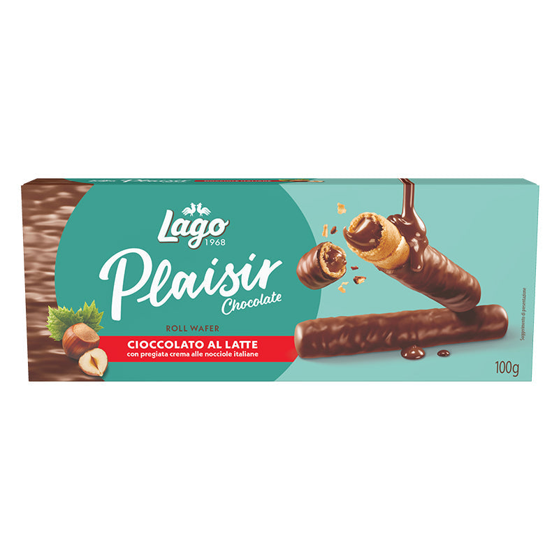 Lago Plaisir Chocolate Hazelnut Rolls - 100 gm