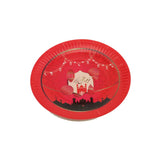 Ramadan Round Paper Plates 7 Pack Of 10 Pcs - Option1