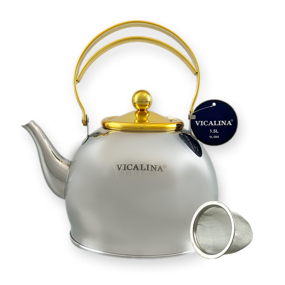 High Quality Stainless Steel Tea Kettle - 1.5 Liter