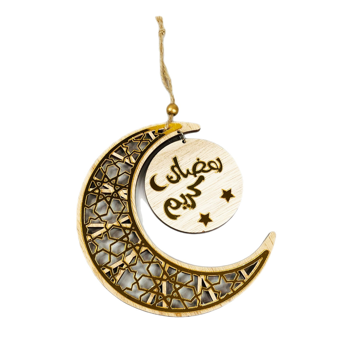 Ramadan Moon Wall Decoration -Rmd13- زينة جدارية هلال رمضان