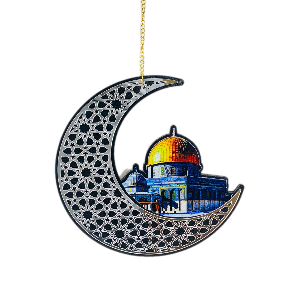 Ramadan Moon Wall Decoration -Rmd14- زينة جدارية هلال رمضان