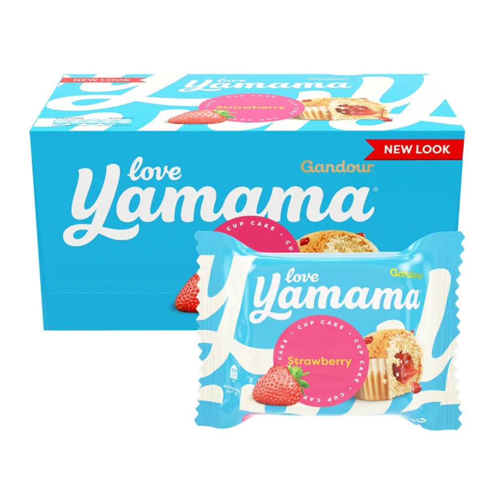 Gandour Yamama Stanberry Cupcake 12pk