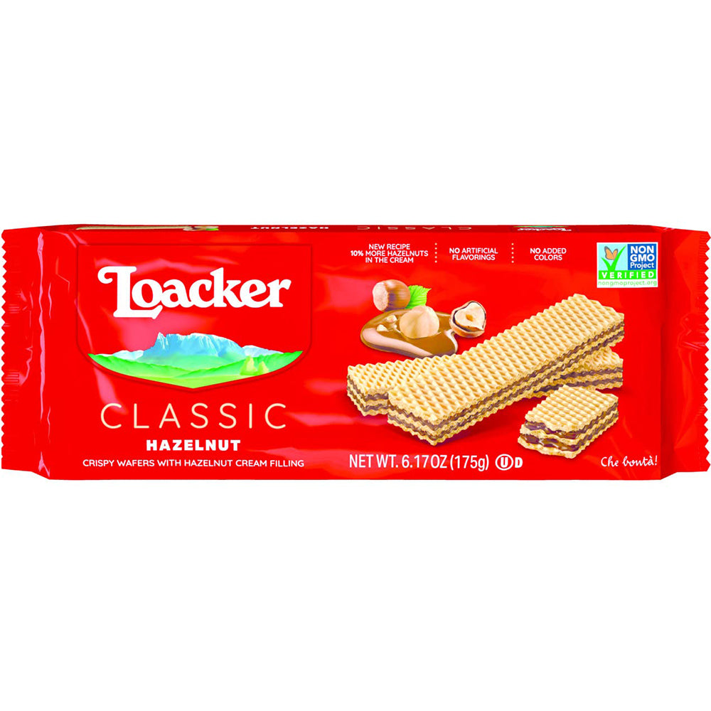 Loacker Classic Hazelnut Wafer - 175 Gm